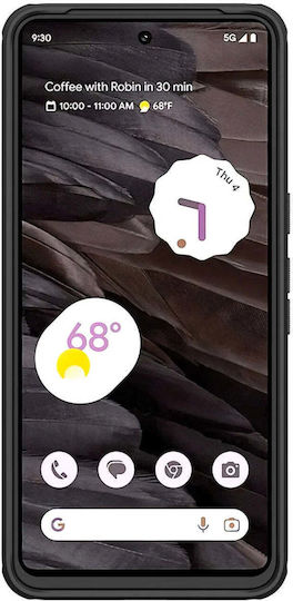 Nillkin Super Frosted Shield Pro Back Cover Silicone / Plastic 0.5mm Durable Black (Google Pixel 8 Pro)