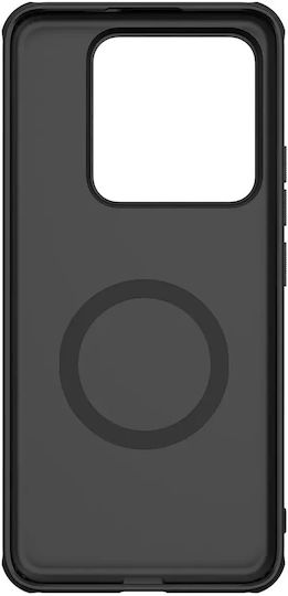 Super Back Cover Silicon / Plastic Magnetic Negru (Xiaomi 14 Pro)