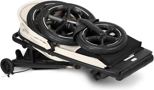 Cybex Avi Spin Καρότσι Μωρού Kατάλληλο για Nεογέννητο Seashell Beige 12.5kg