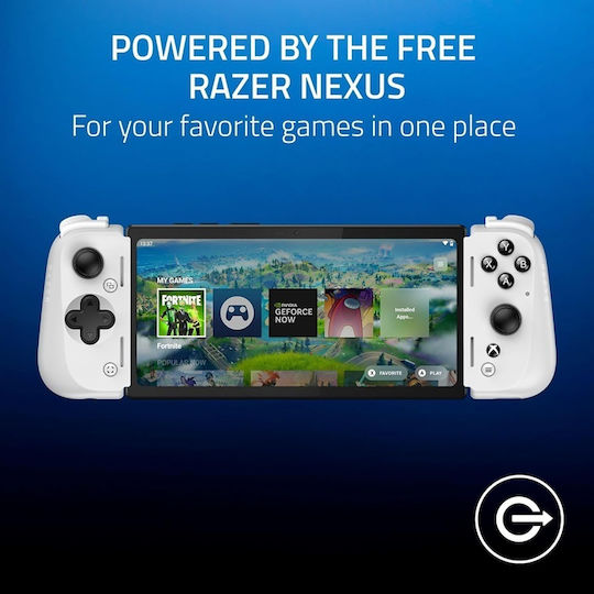 Razer Kishi V2 Pro Ενσύρματο Gamepad για Android Λευκό