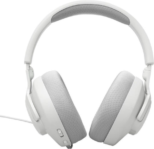 JBL Quantum 100M2 Over Ear Gaming Headset with 3.5mm Connectivity White for Nintendo Switch / PC / PS4 / PS5 / XBOX