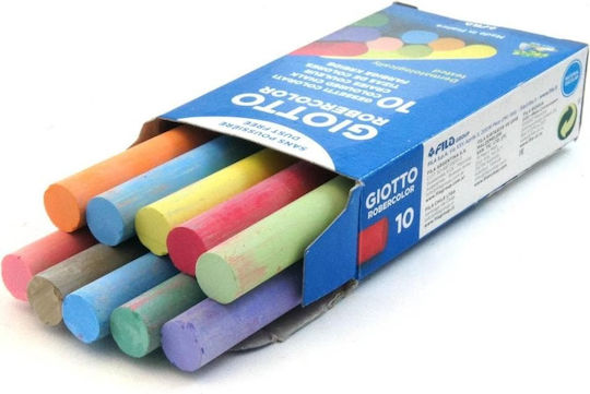 Giotto Chalk 10pcs Multicolour