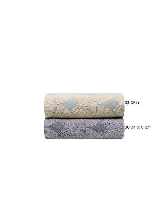 Kentia Hand Towel Stylish Rufus 30x50cm. 33-grey Weight 550gr/m²