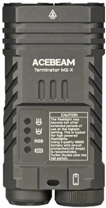 Acebeam Επαναφορτιζόμενος Φακός Μπρελόκ LED IP68 με Μέγιστη Φωτεινότητα 3200lm M2-X