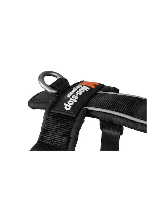 Non-stop dogwear Нагръдник за куче Черен lineol4