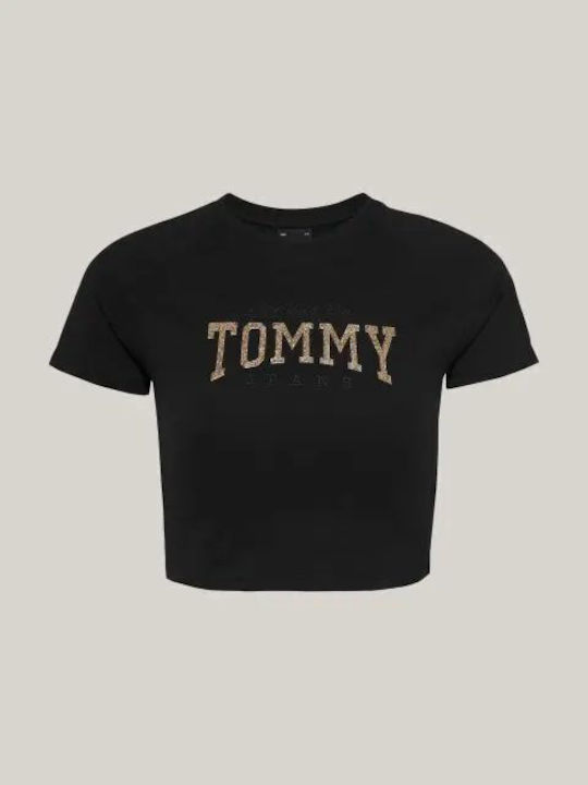 Tommy Hilfiger T-Shirt Black DW0DW19844-BDS