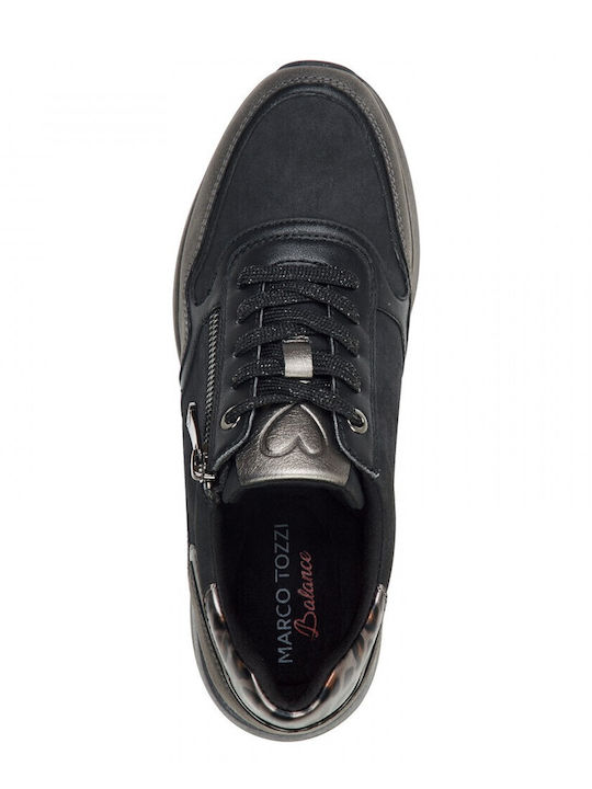 Comfort Γυναικεία Sneakers Μαύρο