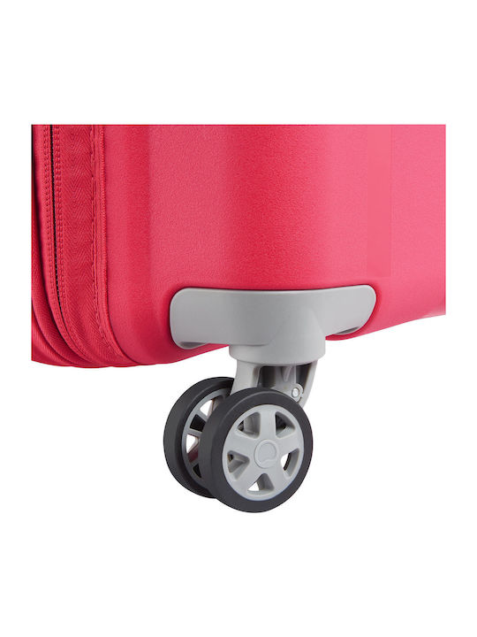 Delsey Valiză Mare De Călătorie Expandabilă Tough Magenta Cu 4 Roți Înălțime 70 Cm