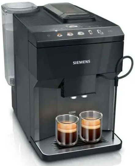 Siemens Eq.500 Automatic Espresso Coffee Machine 1500W Pressure 15bar with Grinding Burrs Black TP511R09