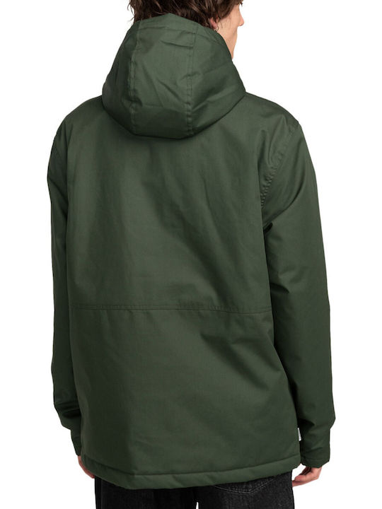 Element Alder Winter Jacket Parka Waterproof and Windproof Green