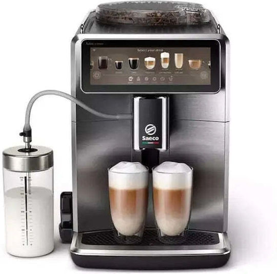 Saeco Xelsis Automatische Espressomaschine 1500W Druck 15bar mit Mahlwerk Gray