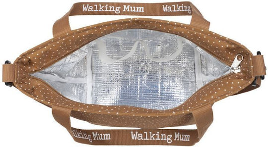 Walking Mum Ισοθερμική Τσάντα Ώμου Poppy Μ34 x Π21 x Υ14εκ.