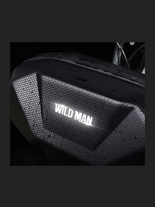 Wildman Gears GT001161 Geantă pentru cadru bicicletă Negru