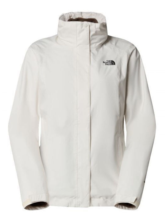 The North Face Jacket White Dune-smokey Brown