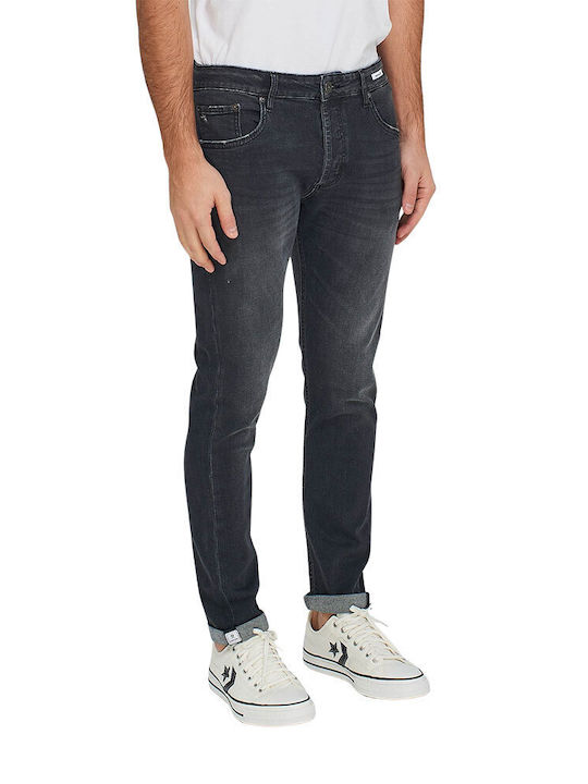 Uniform Jeans Uniform Barney Pantaloni Jeans pentru Bărbați cu Croială Regular Black