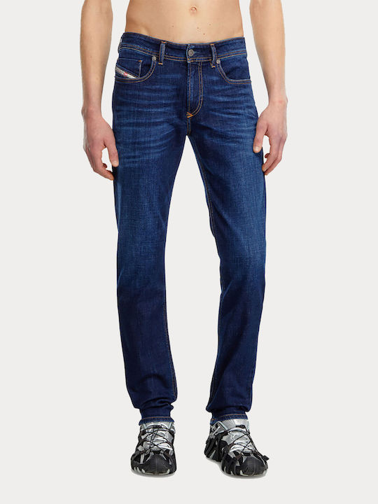 Diesel 1979 Sleenker Ανδρικό Παντελόνι Τζιν Slim Fit Tapered Denim Blue