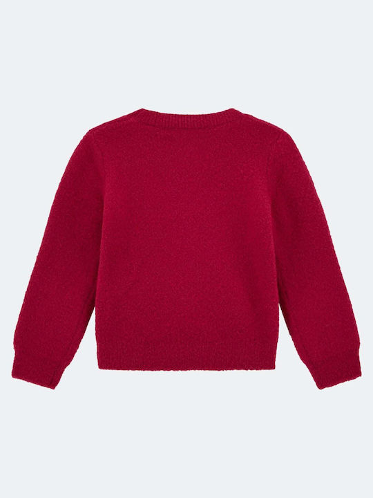 Guess Children's Sweater Long Sleeve Bordeaux