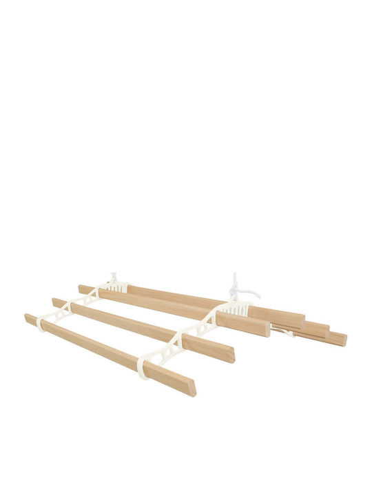Clothing Airer Ceiling Pulley Ivory 0.9m