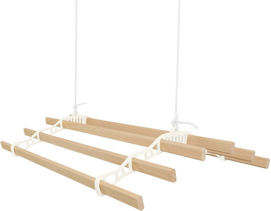 Clothing Airer Ceiling Pulley Ivory 0.9m Clothing Airer Ceiling Pulley Ivory 0.9m