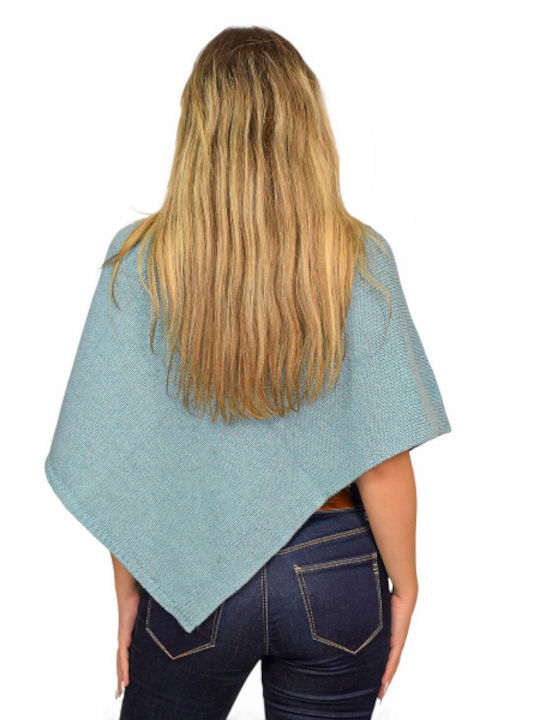 Morena Spain Women's Poncho Blue