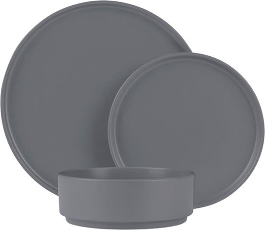 Berlinger Haus Gri Ceramică Set de Vase 18buc