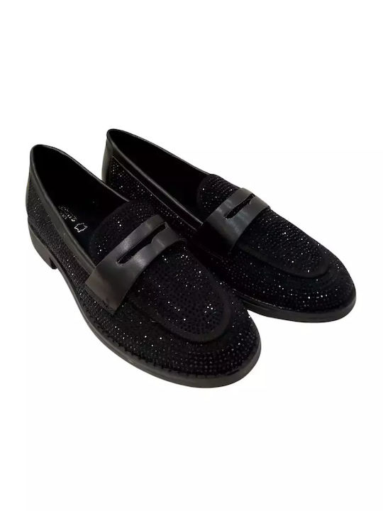 Γυναικεία Loafers σε Μαύρο Χρώμα