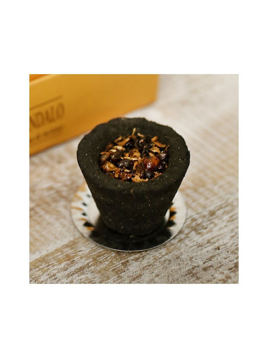 Incense Resin Cups Palo Santo & Sandalwood Goloka Resin Cups 6 Pcs