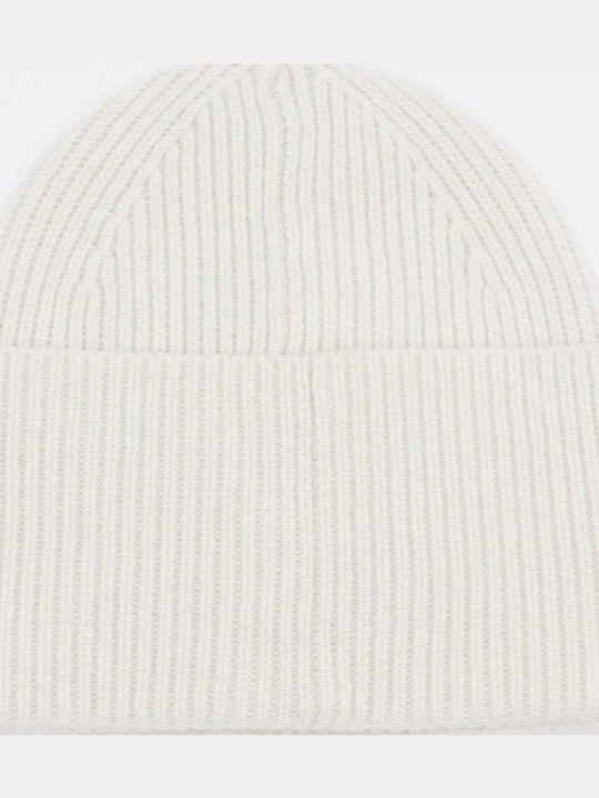 Saffa Beanie Γυναικείος Σκούφος Πλεκτός σε Εκρού χρώμα