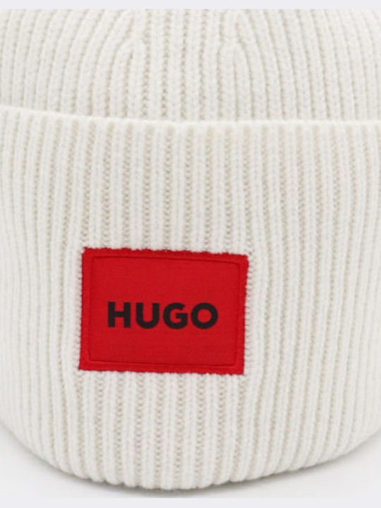 Saffa Beanie Γυναικείος Σκούφος Πλεκτός σε Εκρού χρώμα