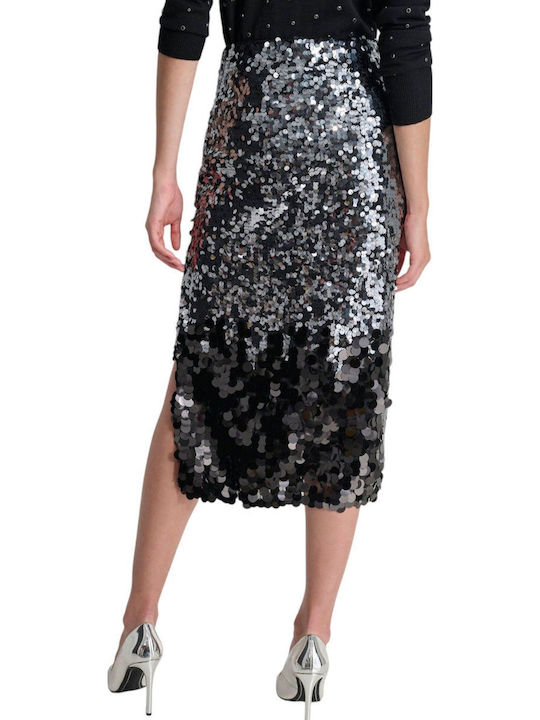 Midi Fustă Multi Scale Sequin