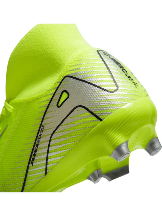 Nike Mercurial Superfly 10 Academy Football Shoes with Cleats Yellow