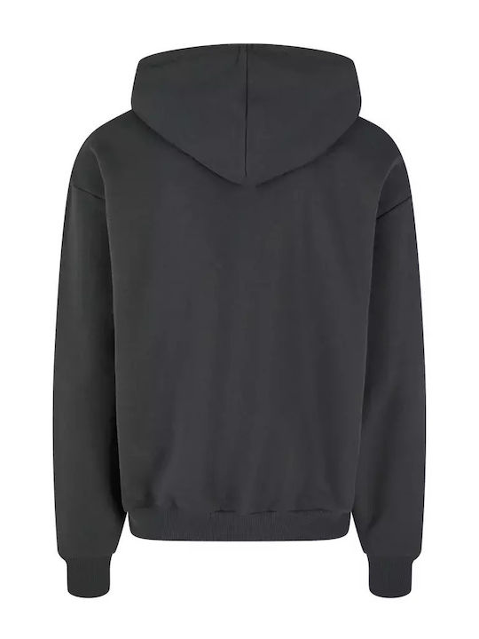 Herren Sweatshirt mit Kapuze Anthrazit Hellgrau