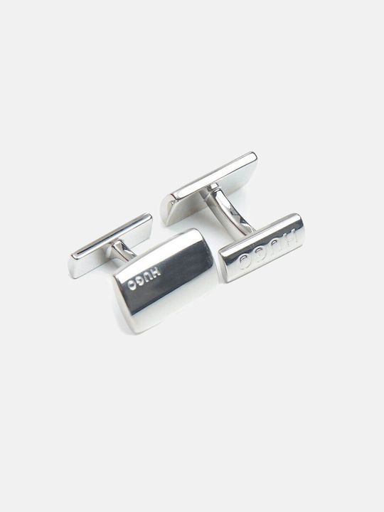 Hugo Cufflinks Tie Clip Liberty Series Set 50523101 040 Silver