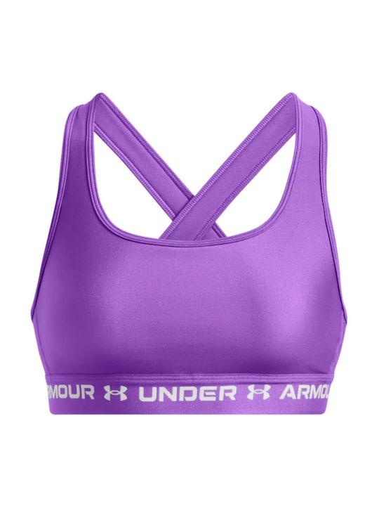 Under Armour Women's Sports Bra with Removable Padding Purple