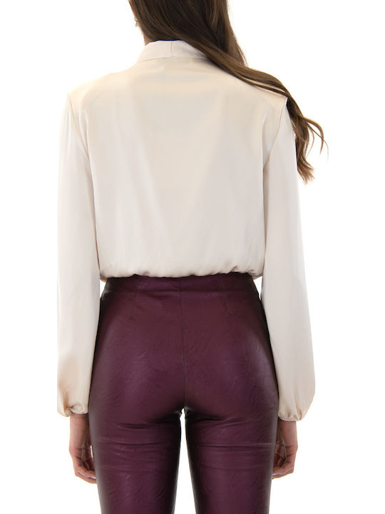 Long Sleeve Bodysuit Nude