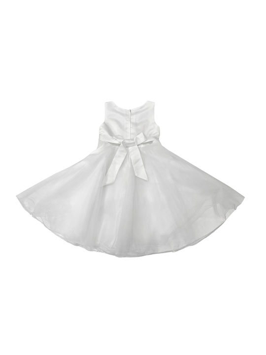 Memoirs Children's Dress Tulle White