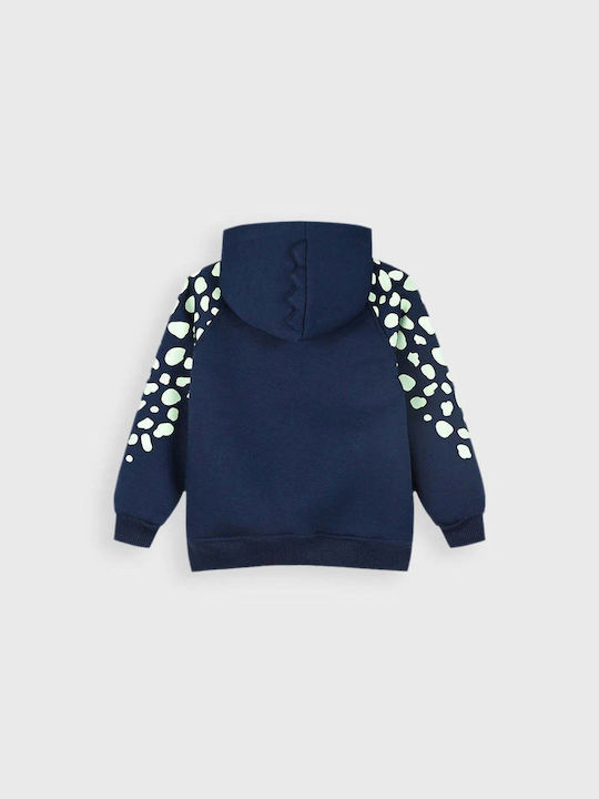 Energiers Kids Sweatshirt Cardigan Blue