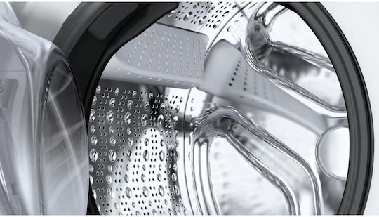 Bosch Πλυντήριο Ρούχων 9kg με Τεχνολογία Ατμού 1400 Στροφών Home Connect WGH24400BY