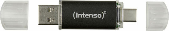 Intenso Twist Line 128GB USB 2.0 Stick Gray