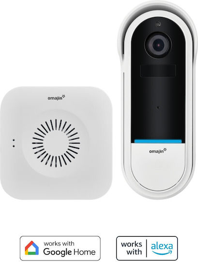 Smart Wireless Video Doorbell Tuya Omajin By Netatmo