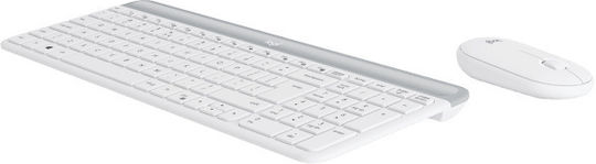 Logitech MK470 Wireless Keyboard & Mouse Set Spanish White