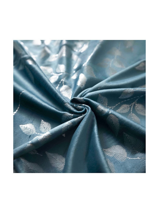 SpitiBazaar Perdea Cu Capse Albastră 260x275cm