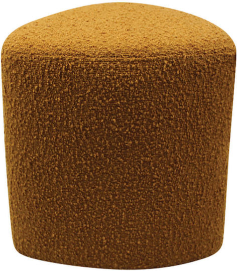 Hocker Für das Wohnzimmer Hölzernes Coco Ocre 45x35x35cm