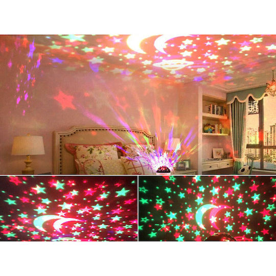 Lumini LED Lampă de proiecție pentru copii Negru 13x11cm