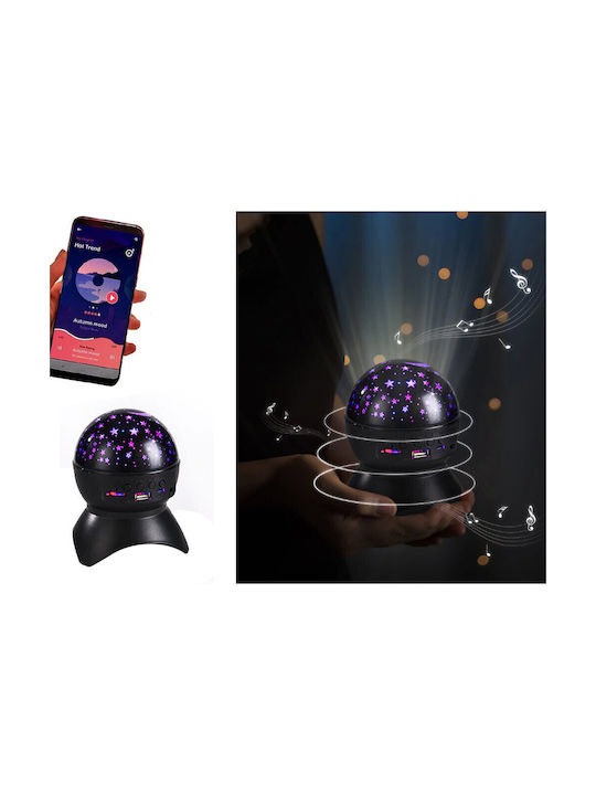 Lumini LED Lampă de proiecție pentru copii Negru 13x11cm