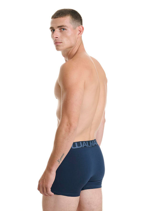 Men's Boxers Black - Blue - Gray 3Pack