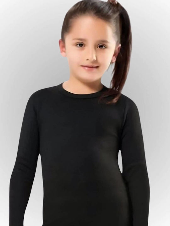 Kids Thermal Shirt Black