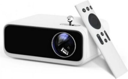 Wanbo Mini Pro Portable Mini Projector DLP (DMD) HD LED Lamp with Wi-Fi and Built-in Speakers White