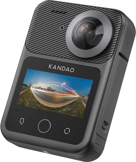 Kandao QooCam 3 Ultra Action Camera 8K Λήψης 360° Μαύρη