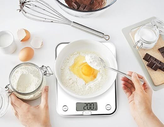 Moulinex Optiss Cantare De Bucatarie Digitală Până La 5kg Albă